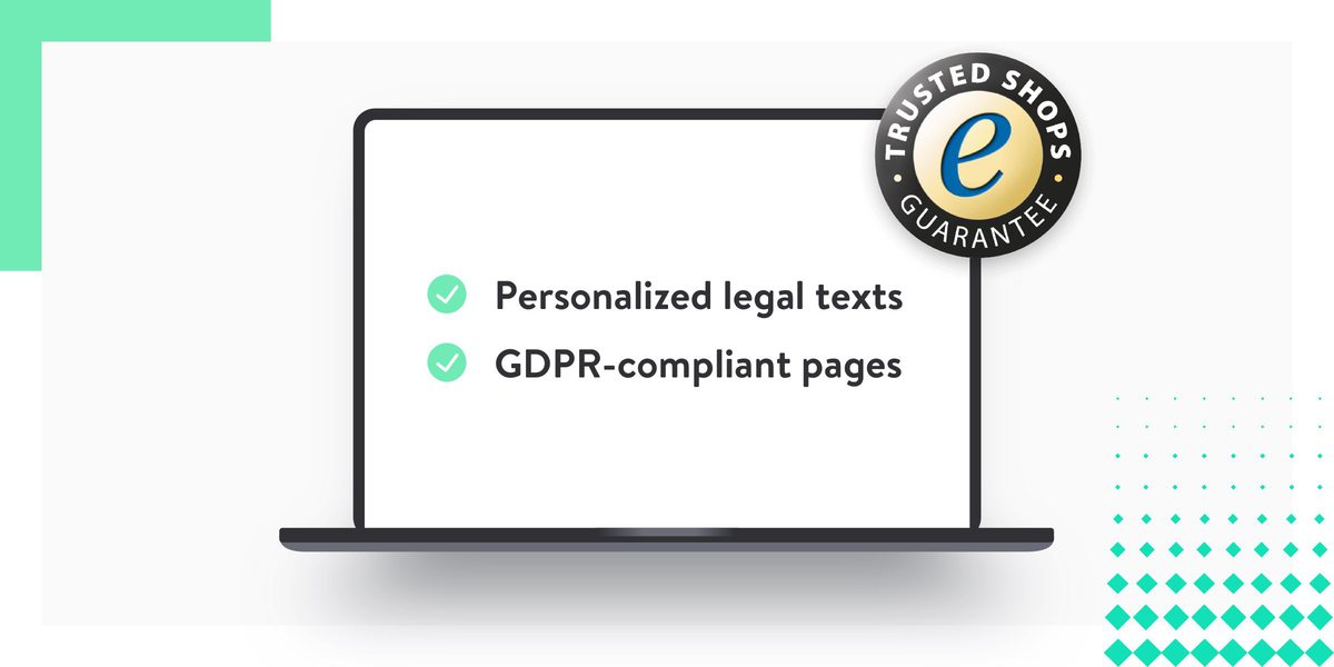 Get GDPR-Compliant Legal Text for Website Or Online Store, Guaranteed