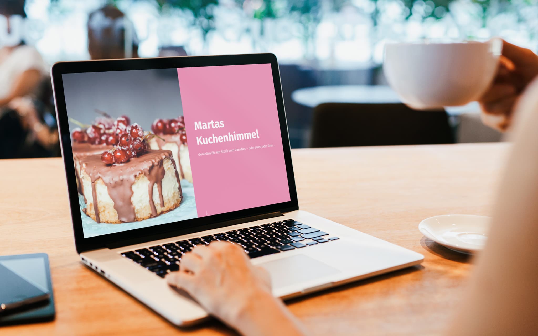 The perfect design for your one-page website
