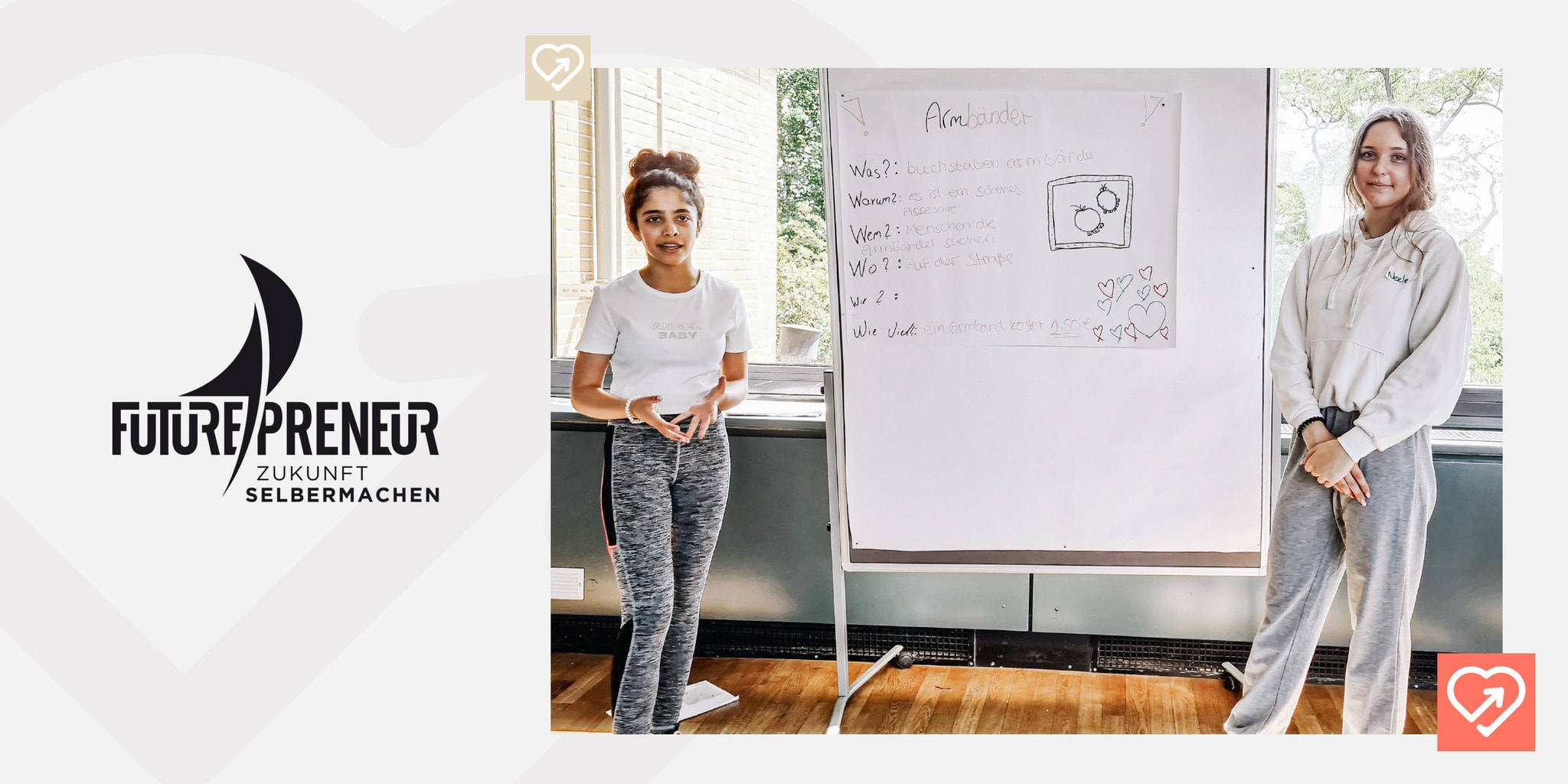 Zahraa und Neele starten durch.