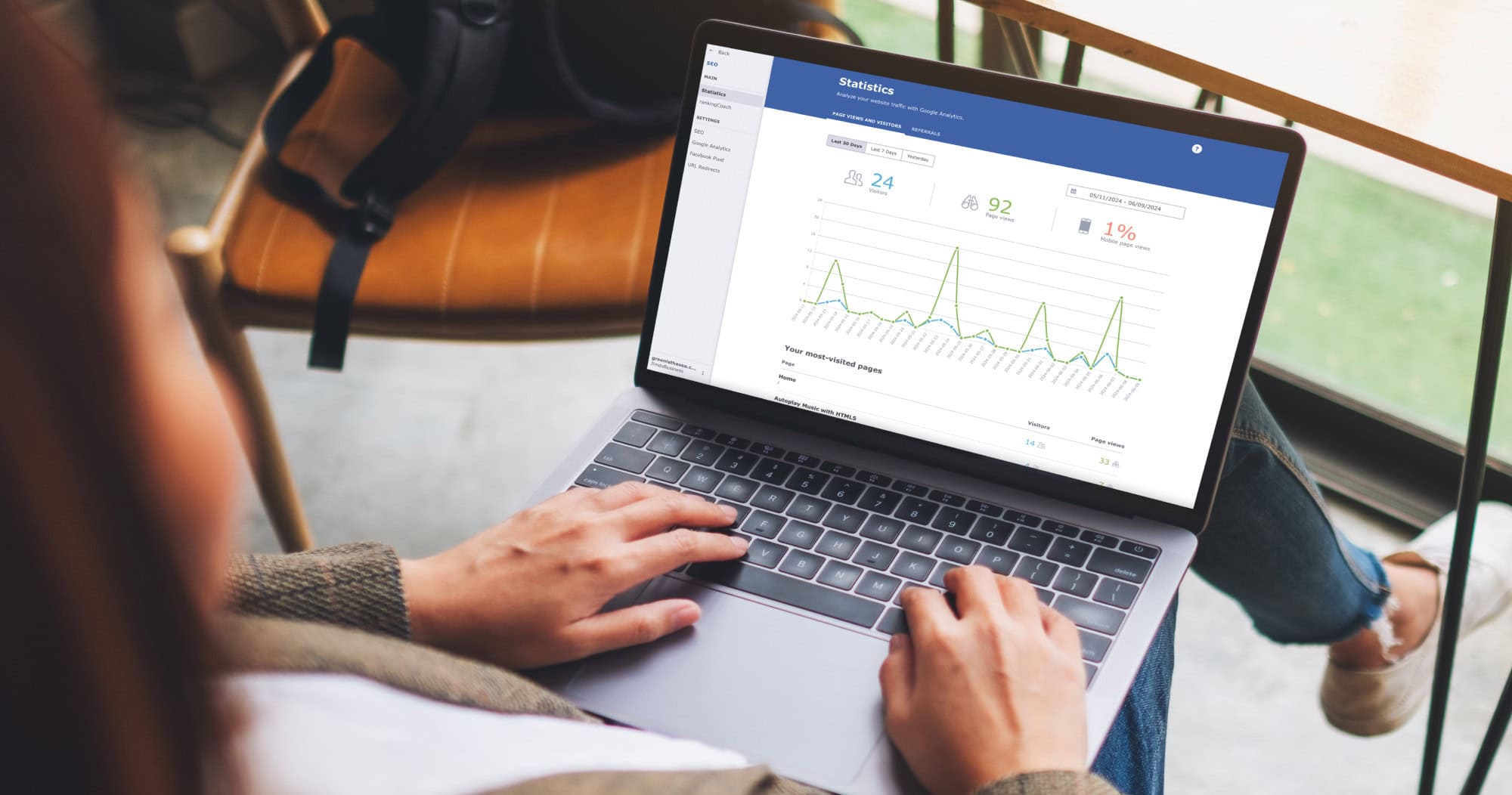 Voller Durchblick für eure Website: mit Jimdo Statistiken!